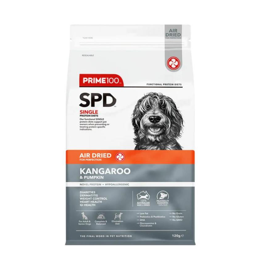 Prime100 SPD Air Dried Complete & Balanced Diet for Dogs 120g
