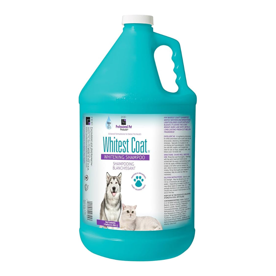 PPP Skin & Coat Shampoo 1 Gallon - Tar-ific Shampoo | Skin Care | Tearless | Hypo Allergenic | Odor Cleanse