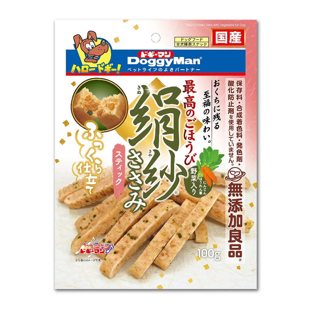 DoggyMan Dog Treats | Cheese Chew | Silky Chicken | Salami | Lactobacillus