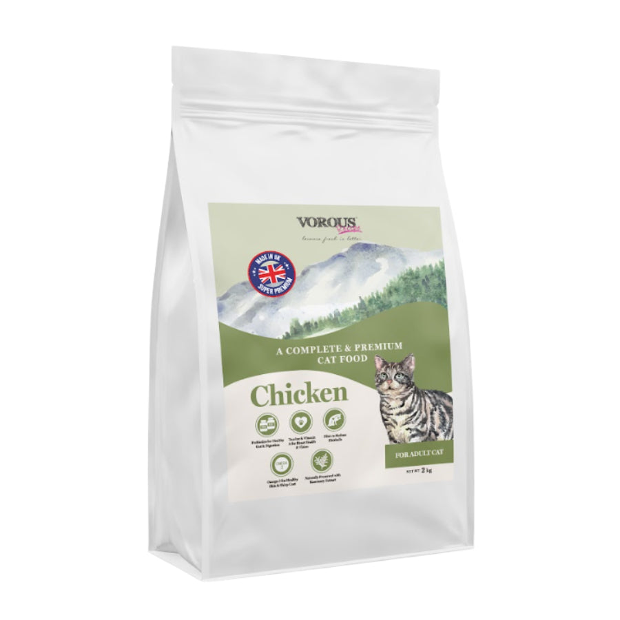 Vorous Super Premium Kitten & Cat Dry Food