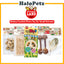 Marukan Corn Shaped Toy Rattan | Loofah | Sugarcane | Chew Biting Toy | Apple Bamboo Stick