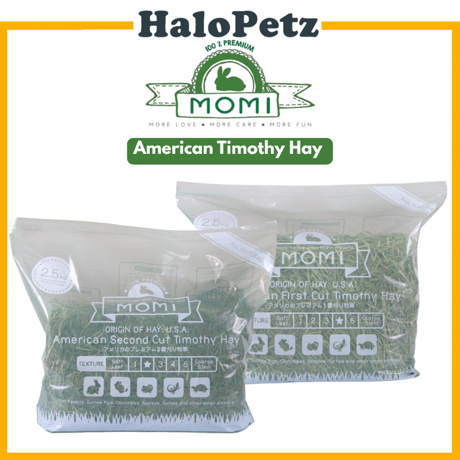 Momi 1st/2nd Cut Timothy Hay 2.5kg