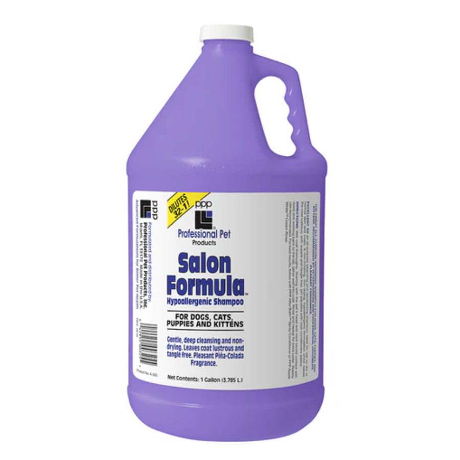 PPP Skin & Coat Shampoo 1 Gallon - Tar-ific Shampoo | Skin Care | Tearless | Hypo Allergenic | Odor Cleanse