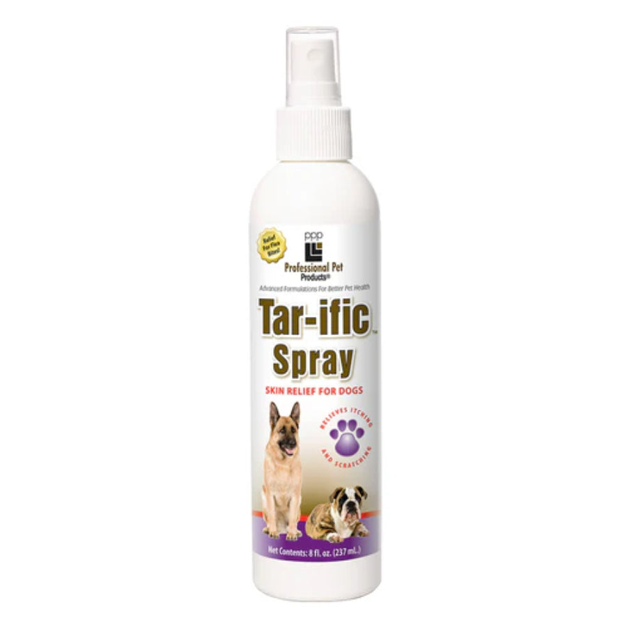 PPP Skin & Coat Shampoo & Bath Essentials-Spray | Cream | Cologne | Tar-ific Itch Relief | Hot Spot | Dog | Cats | Puppy