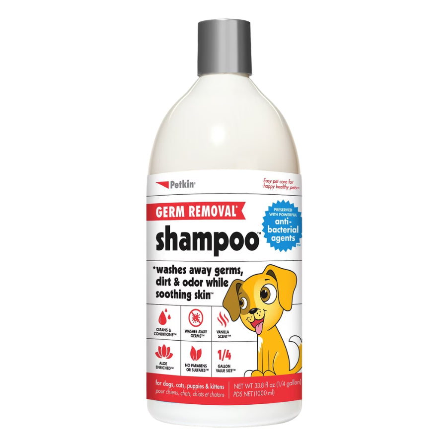 PETKIN Shampoo and Conditioner for Cats & Dogs 1L | Gentle Daily Grooming