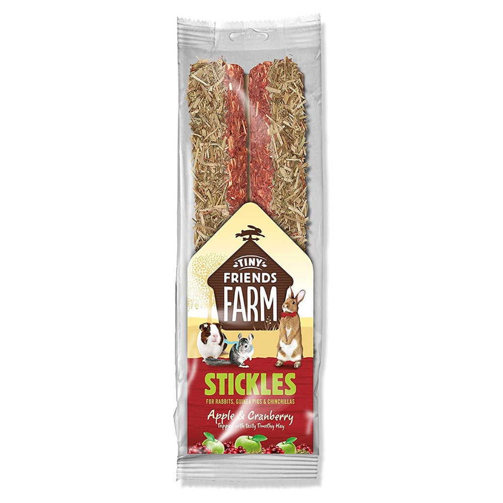 Supreme Stickles Small Animal Treats (100g) for Rabbits, Hamster, Guinea Pig, Chinchilla Assorted Flavour