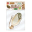 Marukan Corn Shaped Toy Rattan | Loofah | Sugarcane | Chew Biting Toy | Apple Bamboo Stick