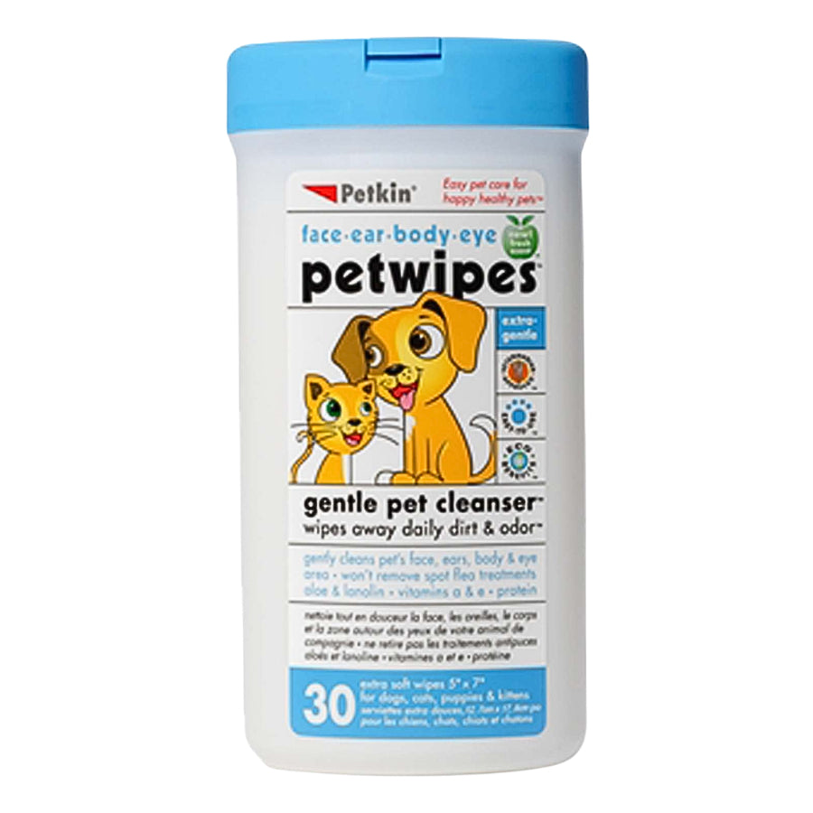 PETKIN Itch Wipes for Dogs & Cats | Soothing Anti-Itch Pet Wipes