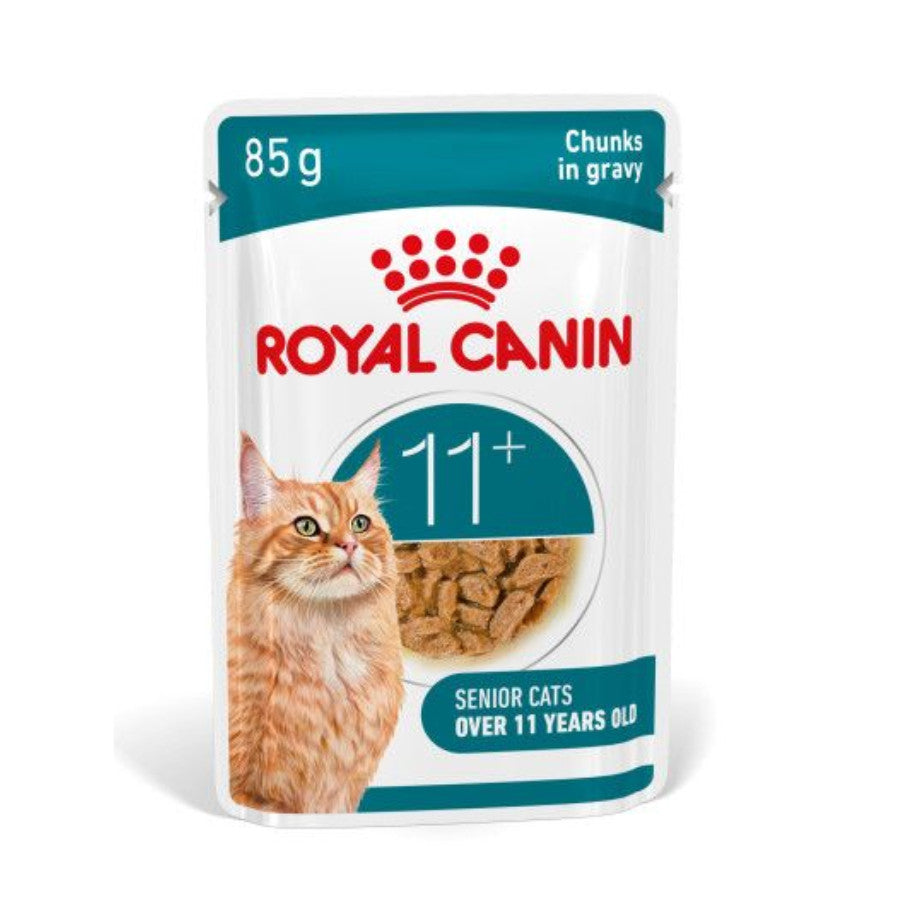 Royal Canin Cat Pouch 85g in Gravy -Sensitive Digestion Hairball, Urinary, Aging +11, Intense Beauty Wet Food