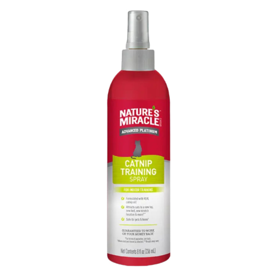 Nature's Miracle Adv Platinum Cat Calming and Catnip Spray - 8oz