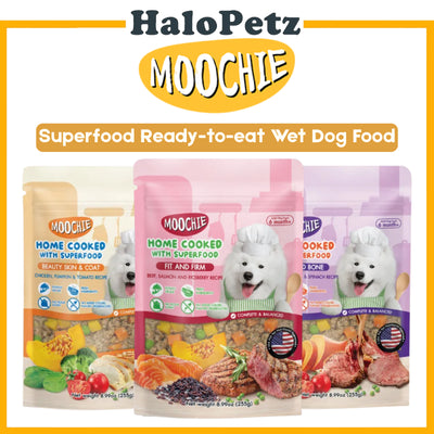 Moochie Home Cooked with Superfood 255g - Joint & Bone | Fit & Firm | Beauty Skin & Coat